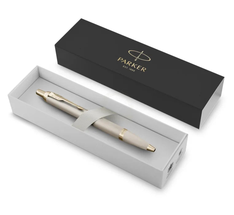 Parker IM Professionals Monochrome Champagne Ballpoint Pen
