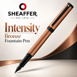 Sheaffer Intensity Bronze Fountain Pen – Black Trim