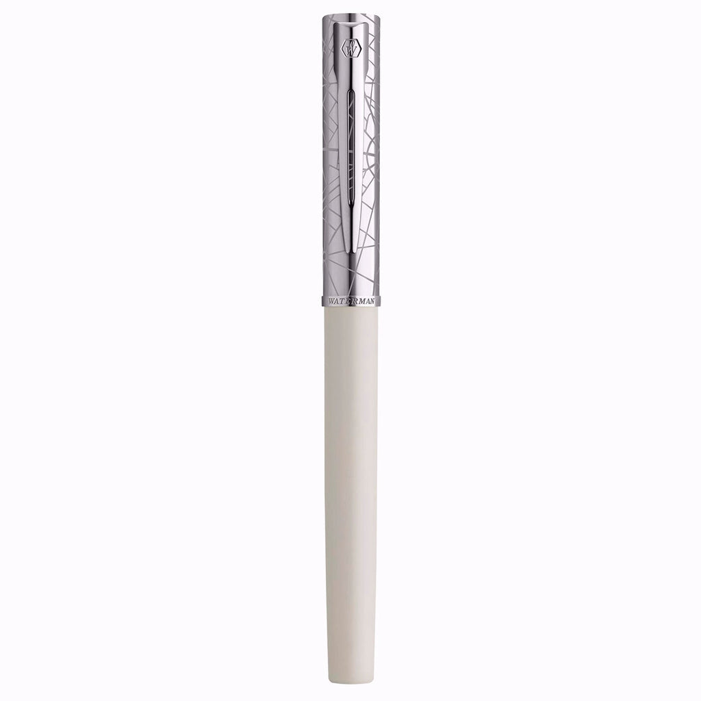 Waterman Allure Deluxe White CT Fountain Pen – Fine Nib (F)