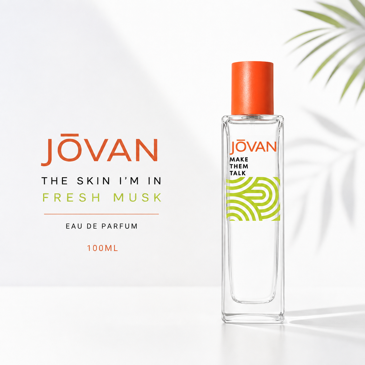 Jovan The Skin I’m In Fresh Musk Eau de Parfum – 100ml