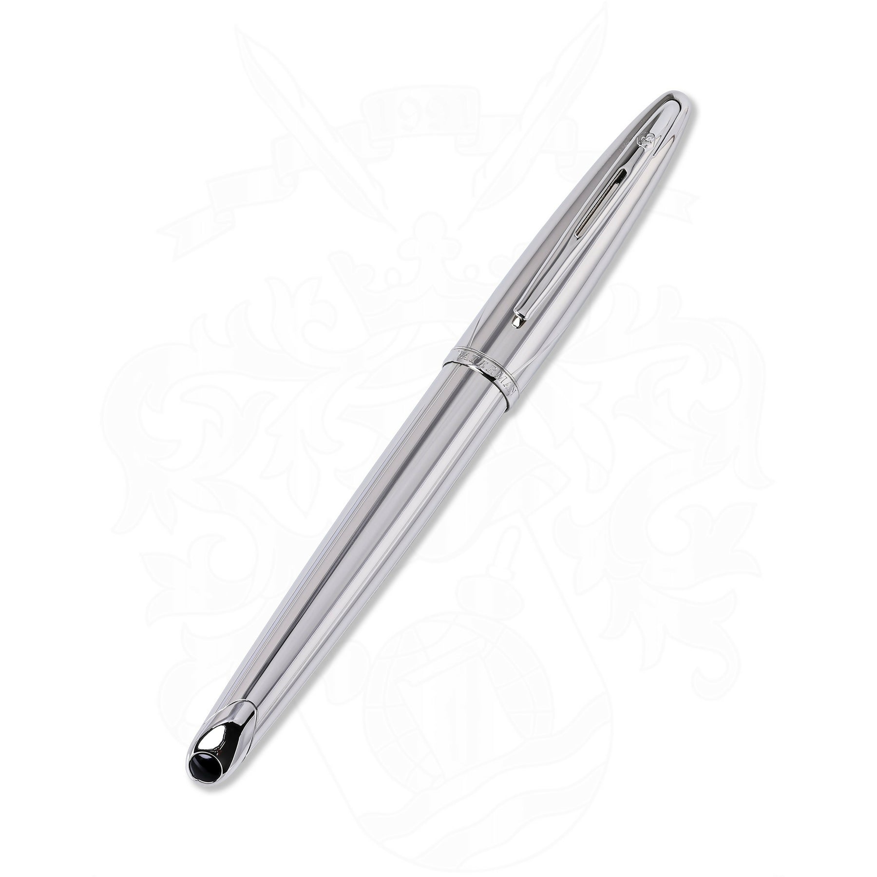 Waterman Carene Silver Meridians Rollerball Pen