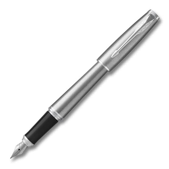 Parker Urban Metro Metallic Chrome Trim Fountain Pen