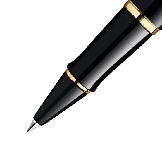 Waterman Expert Rollerball Pen – Black with Gold Trim