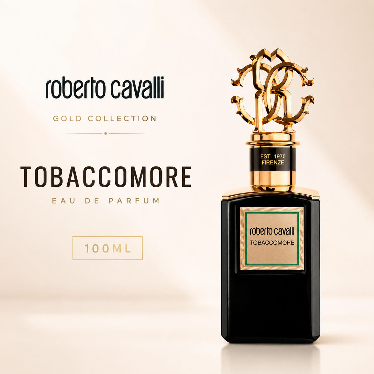 Roberto Cavalli Gold Collection Tobaccomore Eau de Parfum 100ml