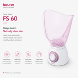 Beurer FS 60 Facial Sauna | Deep Pore Steam Cleanser (Original Germany)