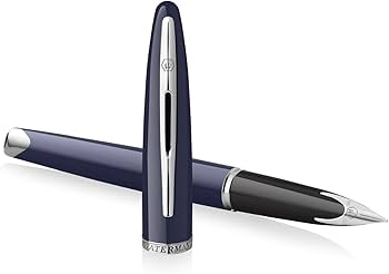 Waterman Carène Blue ST Fountain Pen – Medium Nib