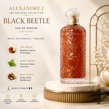 Alexandre.J Black Beetle EDP 100ml, black niche unisex perfume bottle