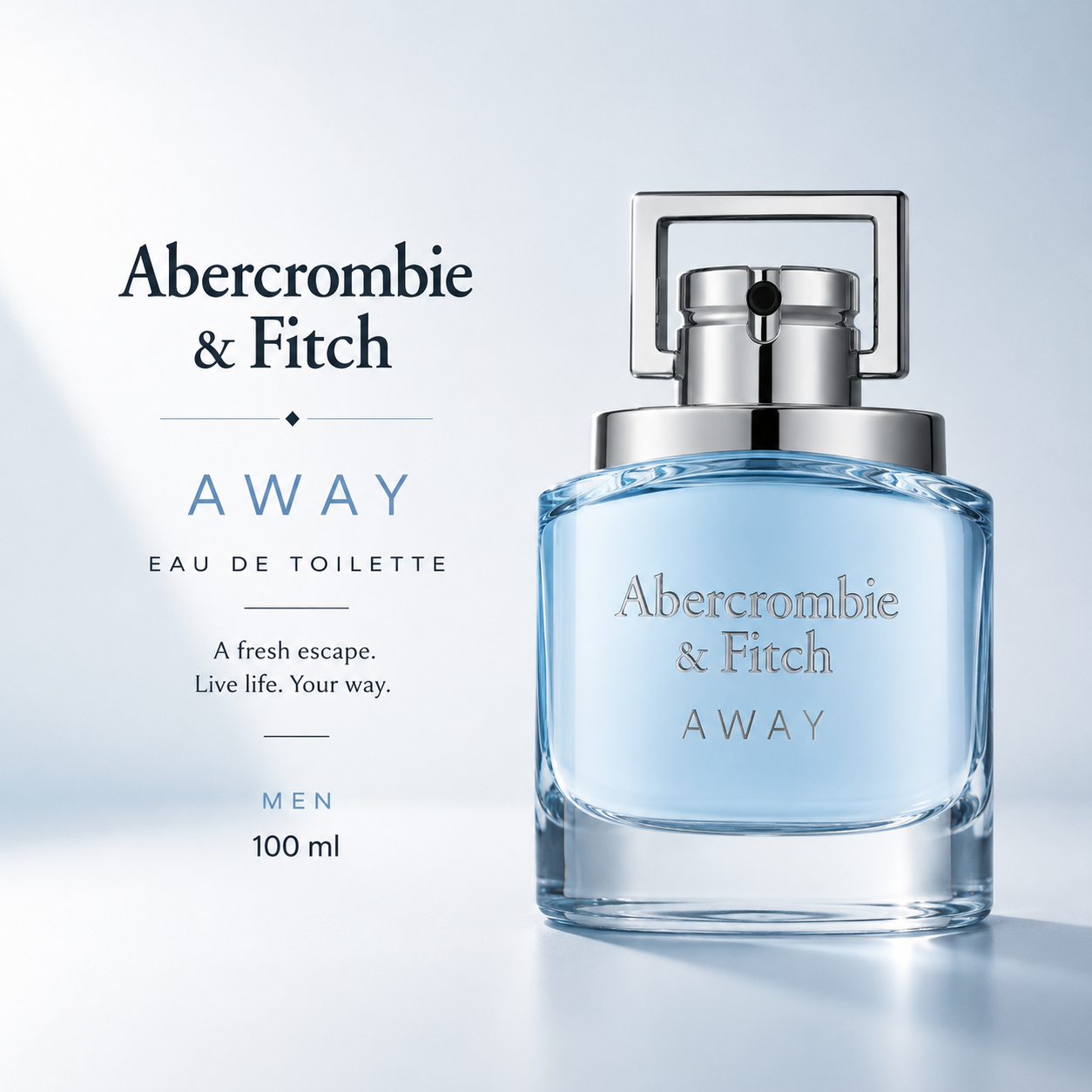 Abercrombie & Fitch Away Eau de Toilette – Men 100ml
