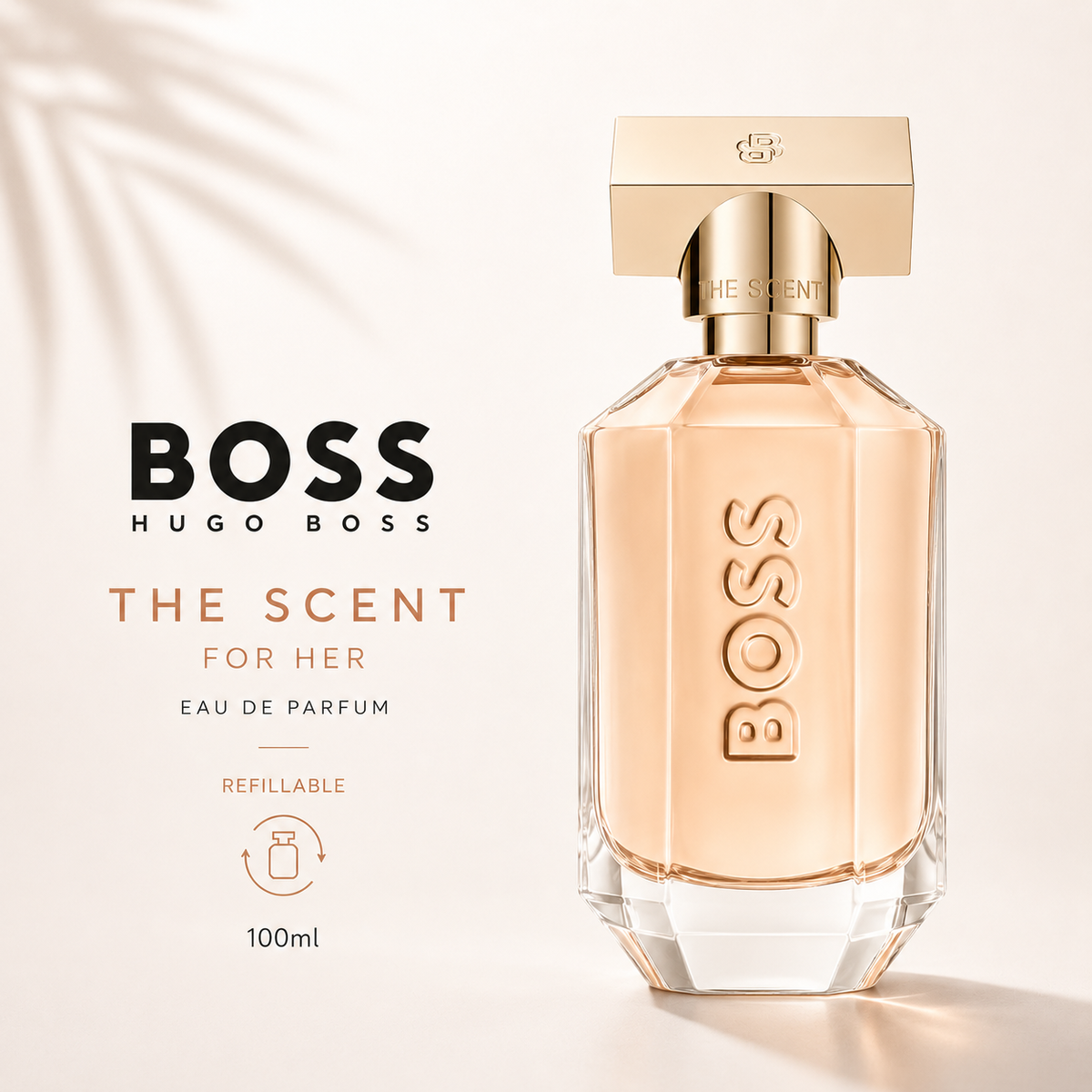 Hugo Boss The Scent for Her Refillable Eau de Parfum – 100ml