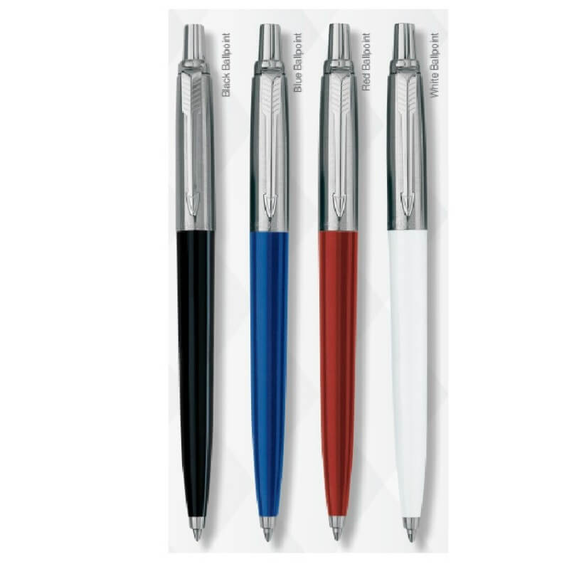 Parker Vector Standard CT Ballpoint Pen – Red / White / Blue / Black