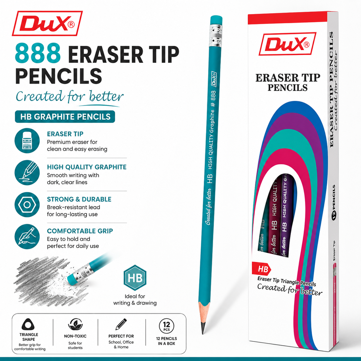 DUX Pencil 888 – Precision Writing Pencil