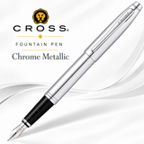 Cross Fountain Pen | Chrome Metallic | AT0116-1MS