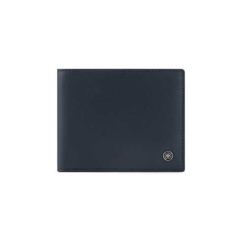 Cross Soft Grain Leather Bifold Wallet - Blue/Mocha, 8CC