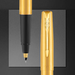 Parker Frontier Rollerball Pen – Gold Trim | Blue Ink