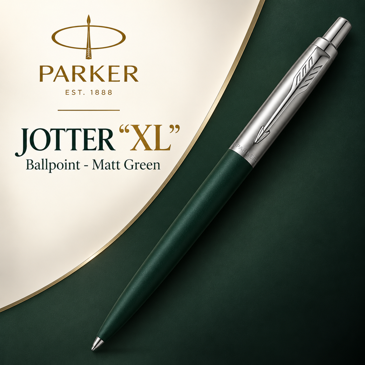 Parker Jotter XL Ballpoint Pen – Matte Green