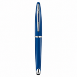 Waterman Carène Rollerball Pen – Blue with Stainless Steel Trim