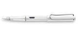 Lamy Safari White Fountain Pen – Medium Nib