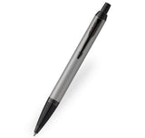 Parker IM Achromatic Matte Grey Ballpoint Pen with Black PVD Trim