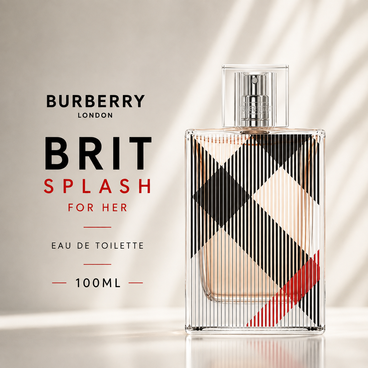 Burberry Brit Splash for Her Eau de Toilette – 100ml