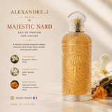 Alexandre.J Majestic Nard EDP 100ml, niche unisex perfume bottle