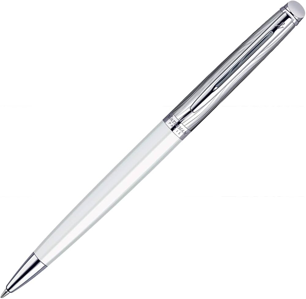 Waterman Hémisphère Deluxe White CT Ballpoint Pen