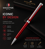 Intensity Translucent Red Ballpoint Pen