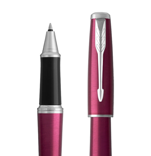 Parker Urban Rollerball Pen – Vibrant Magenta | Chrome Trim