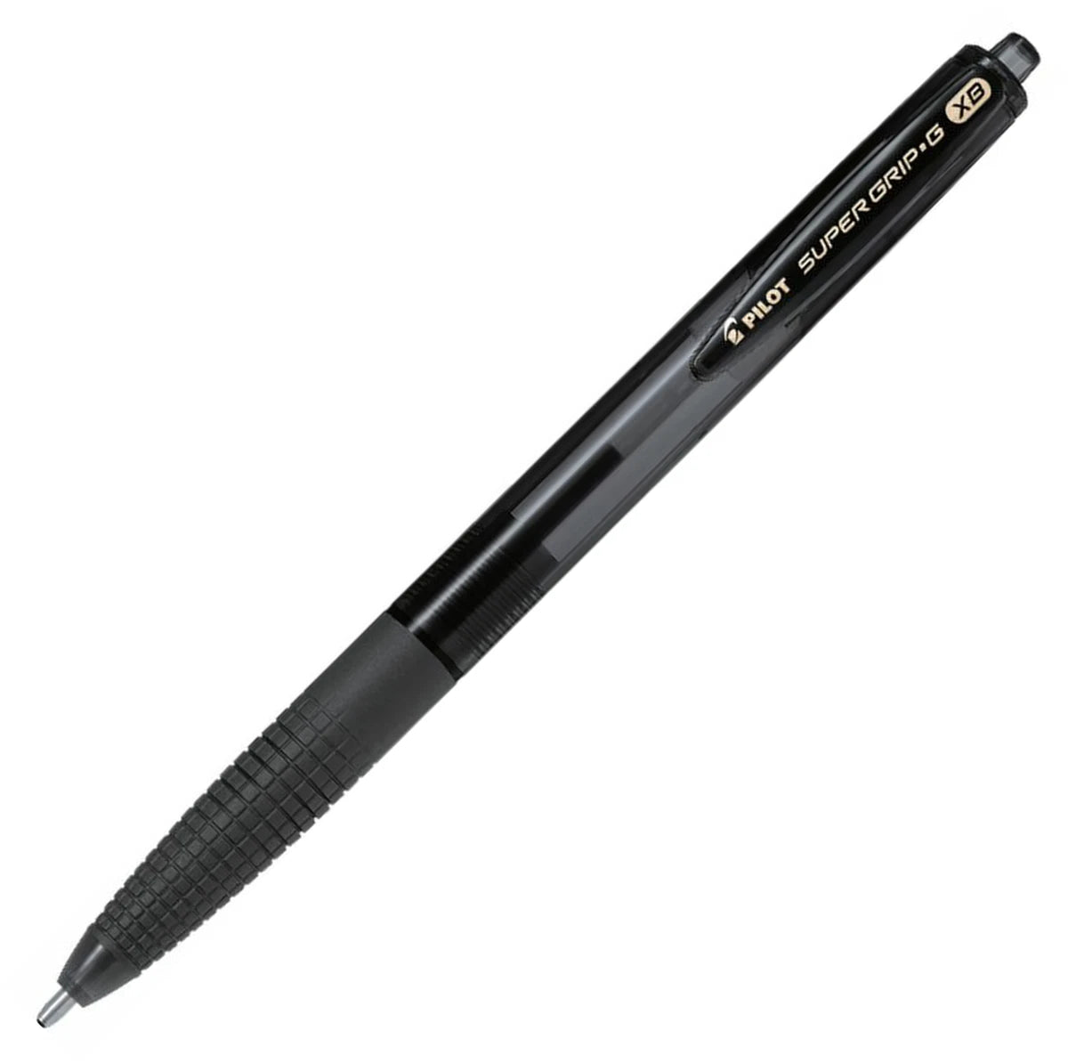 Pilot Super Grip G Retractable Ballpoint Pen – Extra Broad 1.2mm (Black & Blue)