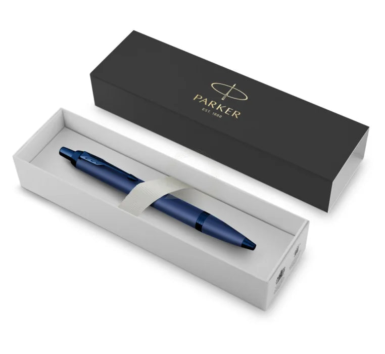 Parker IM Monochrome Mono Blue Ballpoint Pen