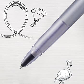 Parker Vector XL Rollerball Pen – Silver Blue