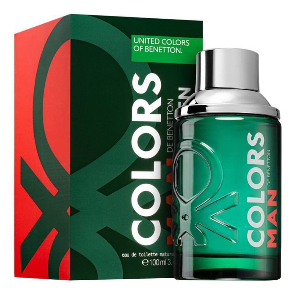 Benetton Colors Man Green EDT 100ml – Fresh Men's Fragrance