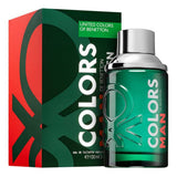 Benetton Colors Man Green EDT 100ml – Fresh Men's Fragrance