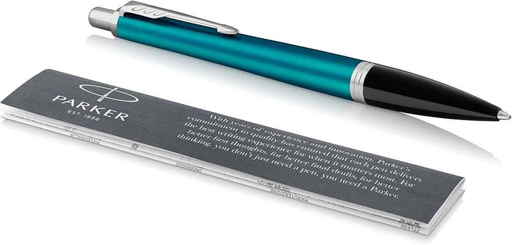 Parker Urban Core Ballpoint Pen – Vibrant Blue | Chrome Trim