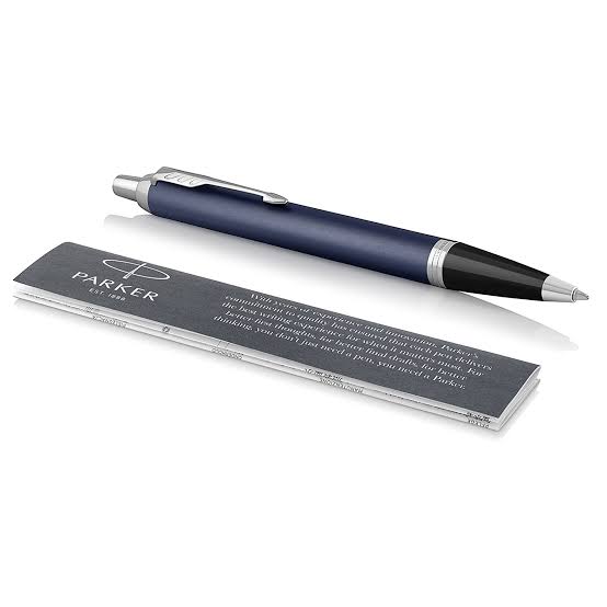 Parker IM Core Matte Blue Ballpoint Pen