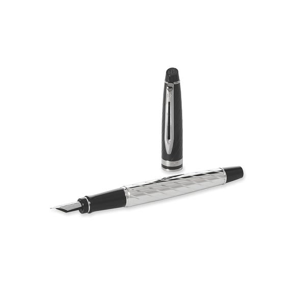 Waterman Expert Precious Black Fountain Pen – Premium Writing Instrument