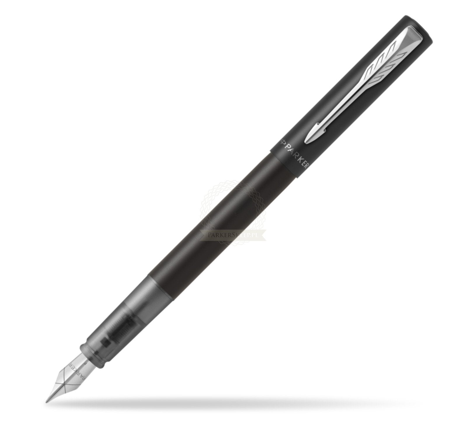 Parker Vector XL Fountain Pen — Black & Silver