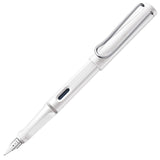 Lamy Safari White Fountain Pen – Medium Nib