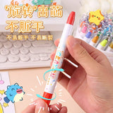 DEOXY Silky 36-Color Washable Crayons for Kids – Non-Toxic Lipstick Crayons