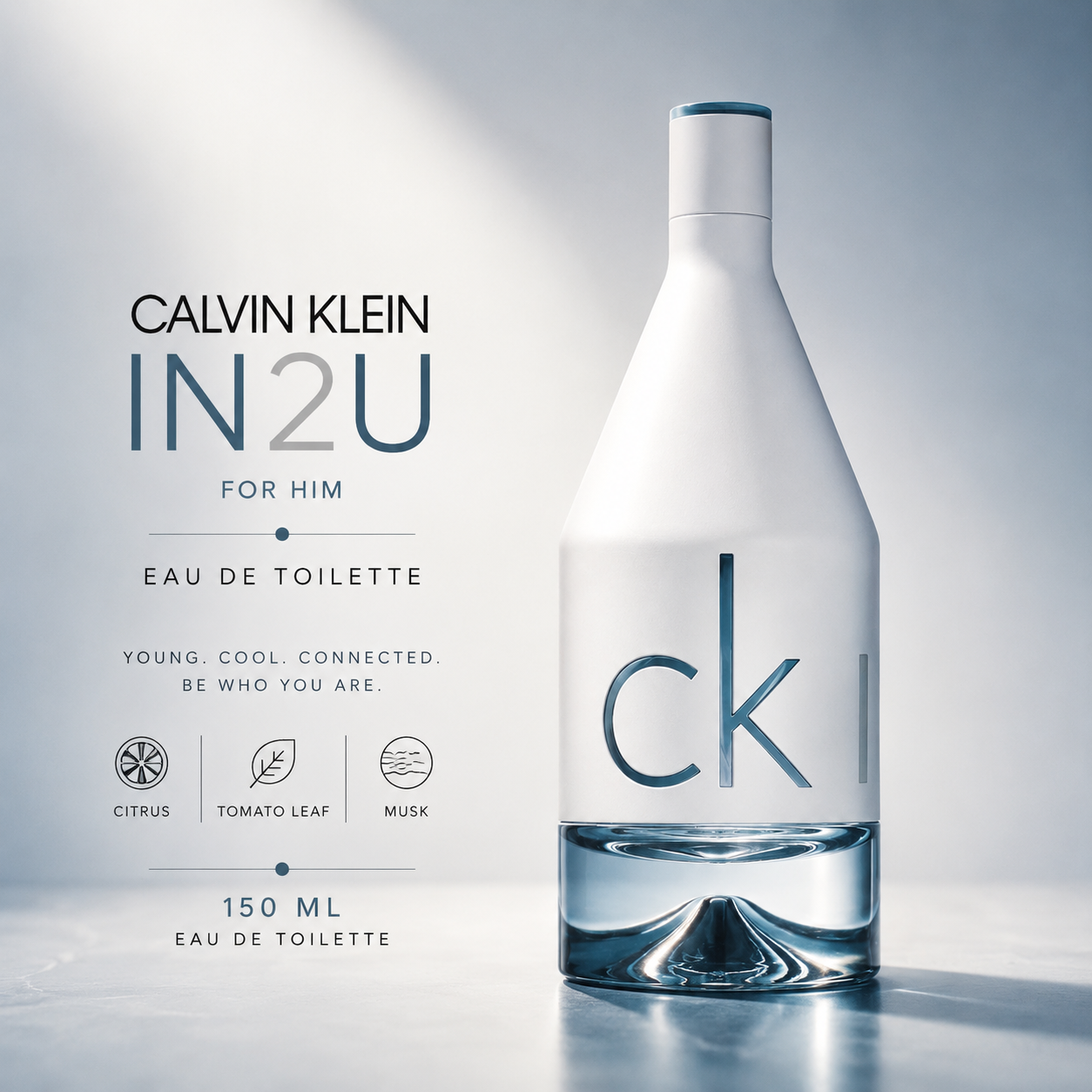Calvin Klein IN2U for Him Eau de Toilette – 150ml