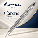 Waterman Carène Essential Ballpoint Pen – Silver with Silver Trim