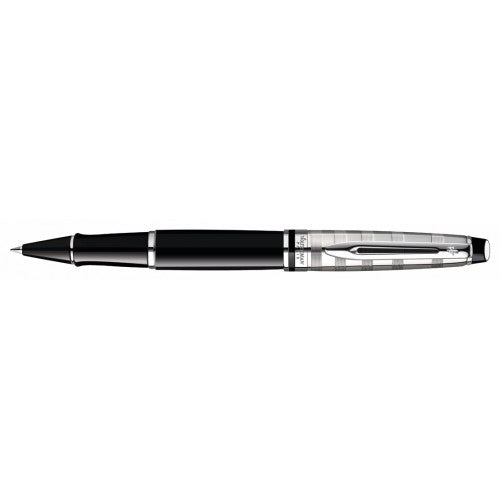 Waterman Expert Deluxe Black CT Rollerball Pen – Premium Writing Instrument
