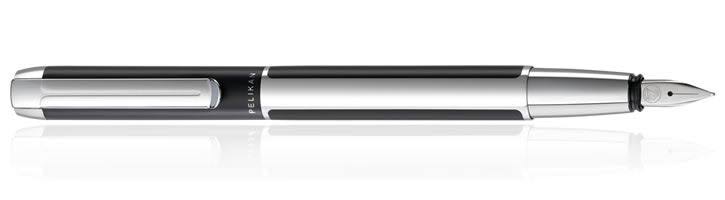 Pelikan Pura P40 Black-Silver Fountain Pen