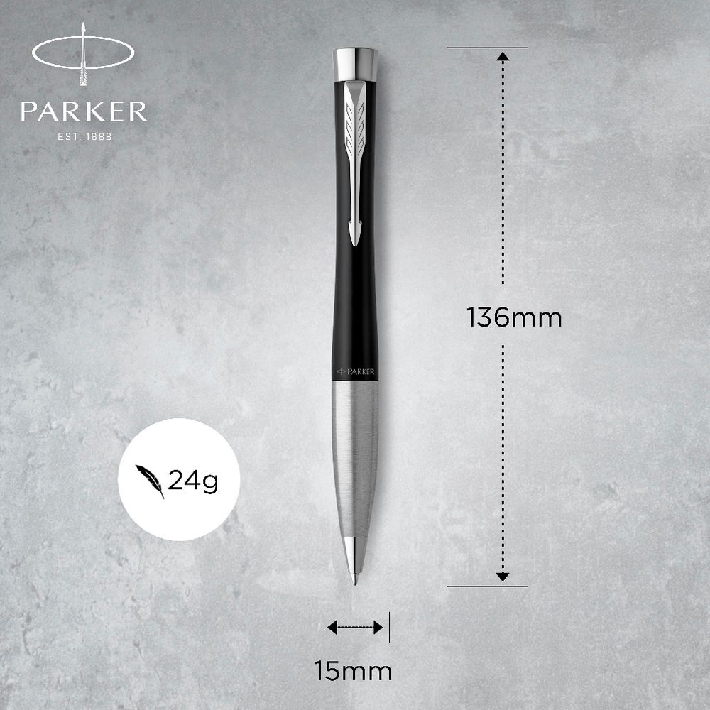 Parker Urban Metal Series Navy CT Ballpoint Pen