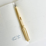 Lamy Safari Cream Fountain Pen – Medium Nib
