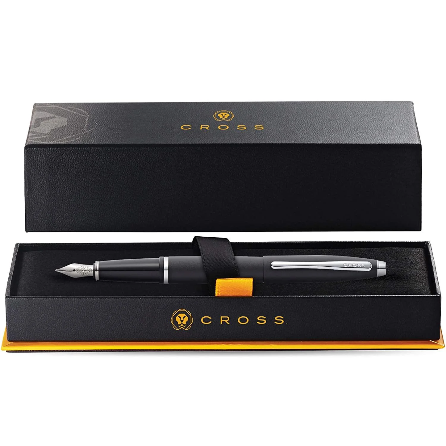 Cross Calais Matte Black Lacquer Fountain Pen – AT0116-14