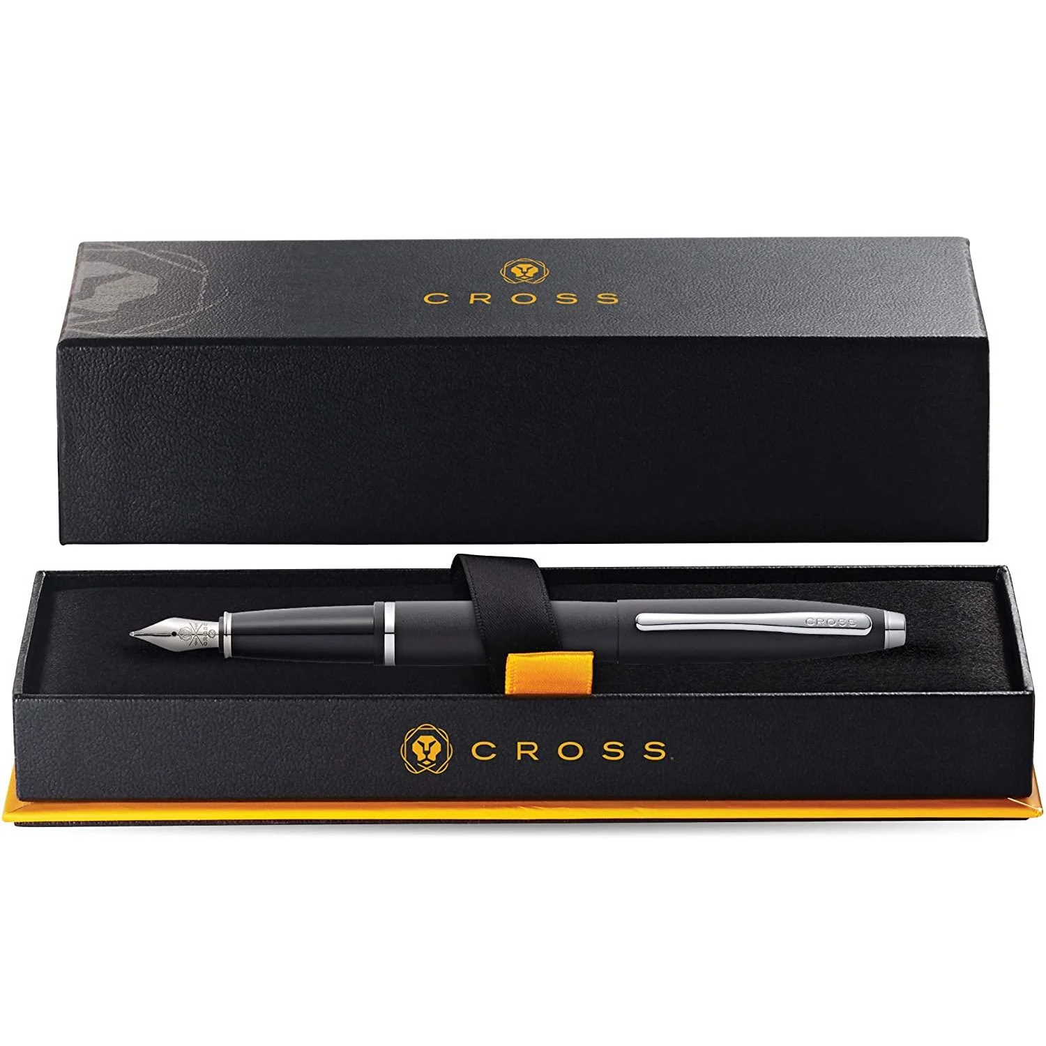Cross Calais Matte Black Lacquer Fountain Pen – AT0116-14