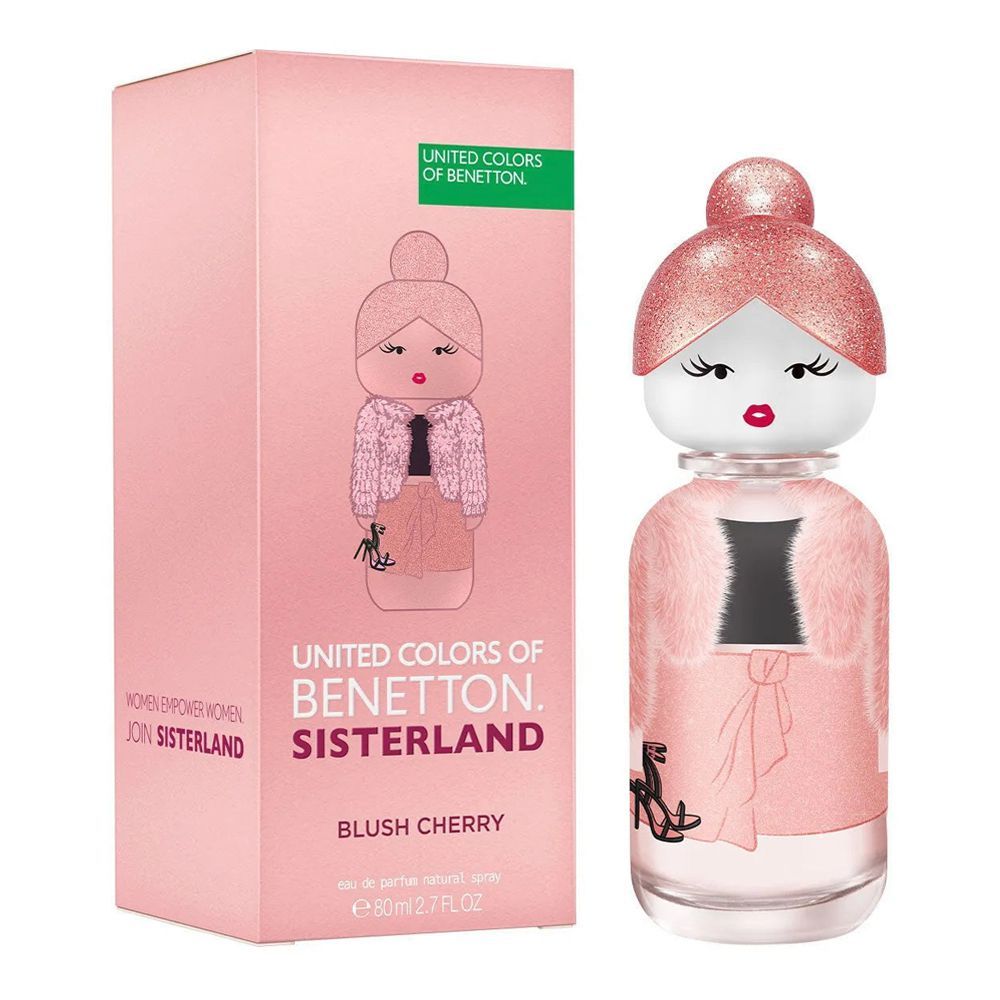 Benetton Sisterland Blush Cherry Eau de Parfum for Women – 80ml
