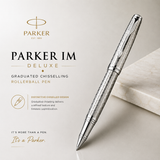 Parker Premier Deluxe Graduated Chiselling Rollerball Pen