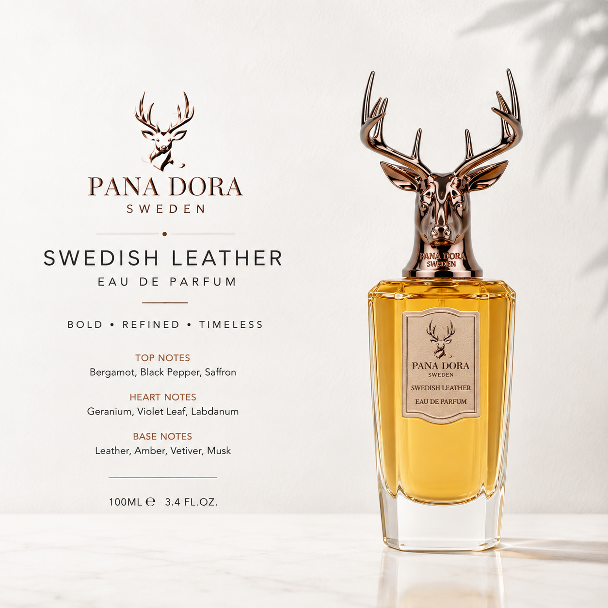 Pana Dora Swedish Leather Extrait de Parfum 100ml