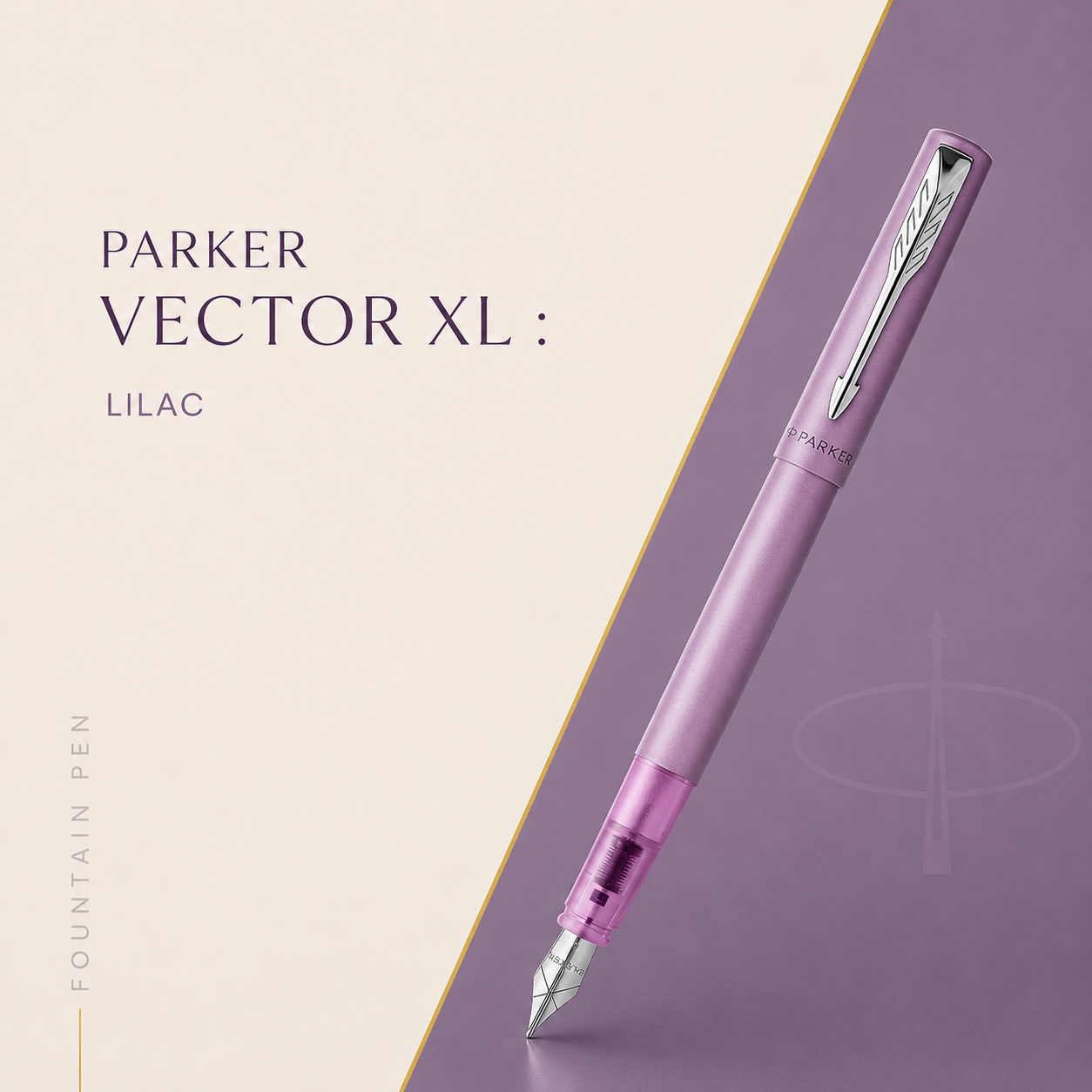 Parker Vector XL Fountain Pen – Lilac